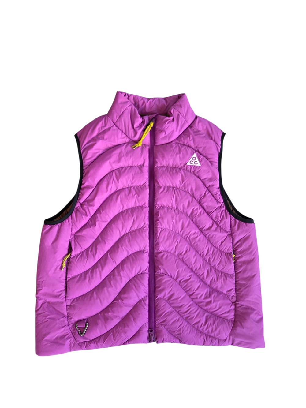 Nike NWT ACG Lava Flow Therma Fit Purple Quilted Puffer Vest Small